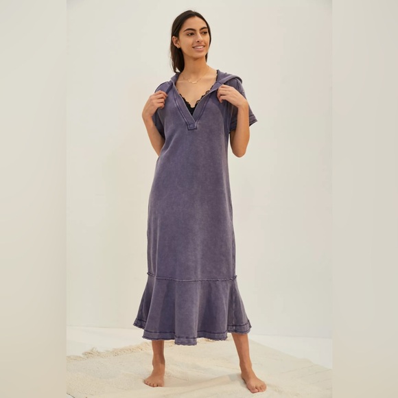 Daily Practice by Anthropologie Megan Hooded Maxi Dress - Picture 2 of 12